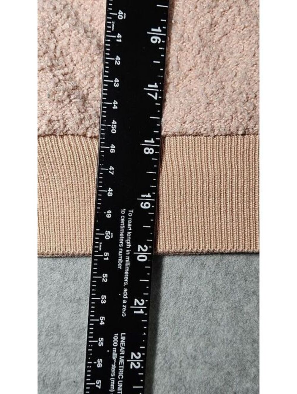 Warm & Cozy Lifestyle Pink Boucle Sweater Large Cotton - Picture 6 of 7